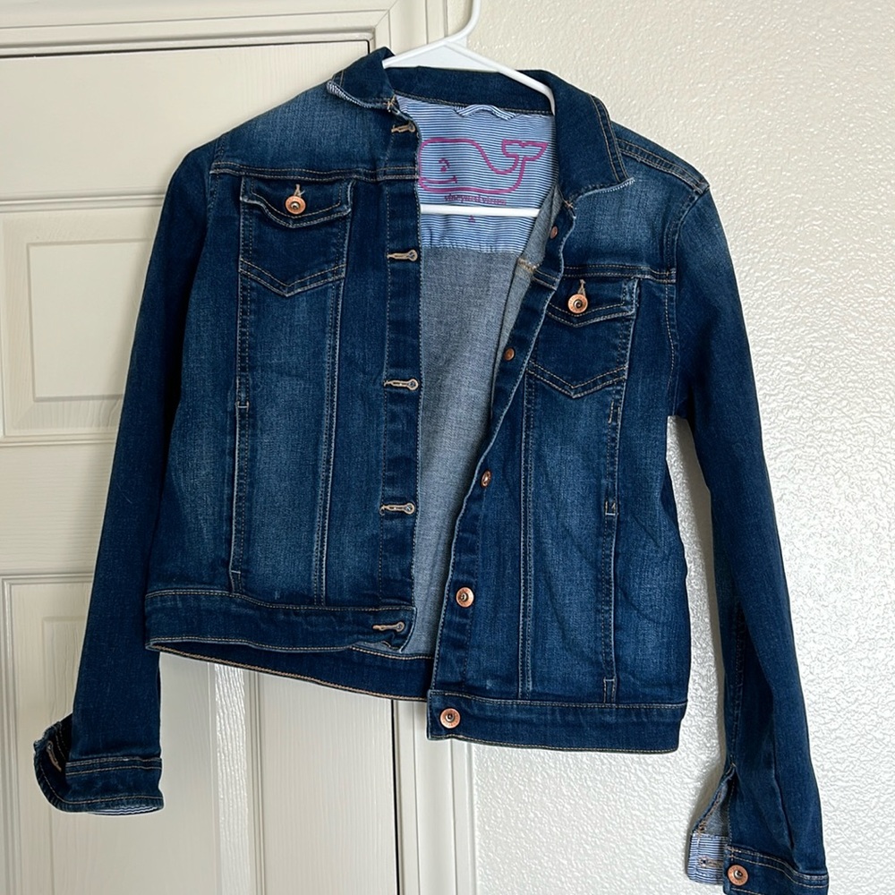 Vineyard Vines Jean Jacket size L/14